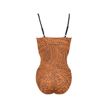 Load image into Gallery viewer, Unleash Your Radiance with this Gorgeous African Print Cut Out Swimsuit! |Ideal Gift for Black Queens!| Sizes 0-5X| Spaghetti Strap | Cut Out Sides| Swimsuit
