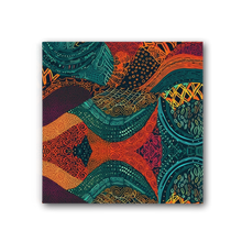 Load image into Gallery viewer, Kente Kaleidoscope| African Wax Print | African Pattern| &quot;Black Women Summer: Canvas
