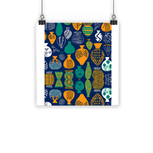 Load image into Gallery viewer, Venda Vibrance| African Wax Pattern| African Print Classic Poster
