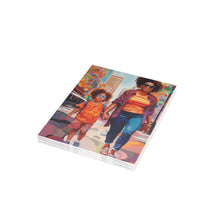 Load image into Gallery viewer, Mom and Me | Jada | Postcard Bundles (envelopes included) | Black Innovator | Black Mom at Childcare Drop-off |
