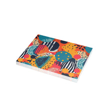 Load image into Gallery viewer, Kalahari Kaleidoscope | African Wax Print Postcard Bundles | Black-Owned | Women-Owned| Envelopes included |
