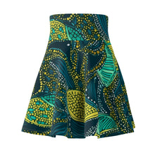 Load image into Gallery viewer, Zanzibar Zest | African Wax Print | African-Inspired Women&#39;s Skirt | Soft and Breathable Versatile Fit |
