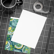 Load image into Gallery viewer, Lemons and Leaves: Lemonade brunch Lace| Postcard Bundles | envelopes included |
