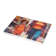 Load image into Gallery viewer, Mom and Me | Jada | Postcard Bundles (envelopes included) | Black Innovator | Black Mom at Childcare Drop-off |
