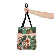 Load image into Gallery viewer, Plant Mom Collection |  Rose Tote Bag | Shopping Bag |
