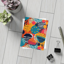 Load image into Gallery viewer, Kalahari Kaleidoscope | African Wax Print Postcard Bundles | Black-Owned | Women-Owned| Envelopes included |
