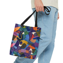 Load image into Gallery viewer, Vibrant Kiki Collections Tote Bag | African Wax Print | Black Women-Owned Business | Stylish Shopping Bag |
