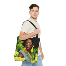 Load image into Gallery viewer, Lemon and Leaves: Lemon Zest | Anika Tote Bag |
