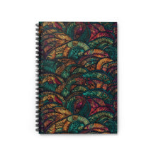 Load image into Gallery viewer, Spiral Notebook - Ruled Line | African Wax Print |
