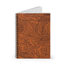 Load image into Gallery viewer, African Dreamcatcher | Spiral Notebook | Ruled Line | African Wax Print |
