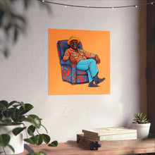 Load image into Gallery viewer, | Black &amp; Bold Collection | James Fine Art Posters | Black Man |
