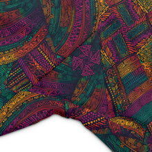 Load image into Gallery viewer, Mombo Waves | Women&#39;s Workout Shorts | African Wax Print
