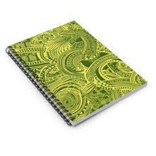 Load image into Gallery viewer, Spiral Notebook - Ruled Line | African Wax Print |
