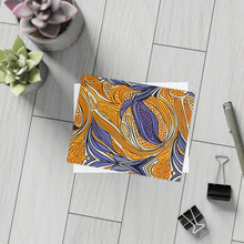 Load image into Gallery viewer, &quot;Semi : Postcard Bundles |Vibrant |African Wax Patterns | Customizable Postcards | Agbada-Inspired Gift | Black-Owned |envelopes included|
