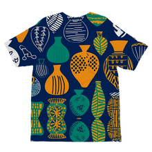 Load image into Gallery viewer, Venda Vibrance| African Wax Pattern| African Print  Kids T-Shirt
