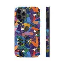 Load image into Gallery viewer, Stylish Kiki Collections iPhone Case | African Wax Print | Tough Phone Case | Shock Dispersion | Protective Cover|
