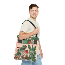 Load image into Gallery viewer, Plant Mom Collection |  Rose Tote Bag | Shopping Bag |
