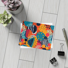 Load image into Gallery viewer, Kalahari Kaleidoscope | African Wax Print Postcard Bundles | Black-Owned | Women-Owned| Envelopes included |
