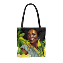 Load image into Gallery viewer, Lemon and Leaves: Lemon Zest | Anika Tote Bag |
