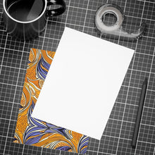 Load image into Gallery viewer, &quot;Semi : Postcard Bundles |Vibrant |African Wax Patterns | Customizable Postcards | Agbada-Inspired Gift | Black-Owned |envelopes included|
