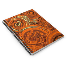 Load image into Gallery viewer, Maasai Magic | Spiral Notebook - Ruled Line | African Wax Print |
