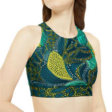 Load image into Gallery viewer, Zanzibar Zest | Womens Sporty Bikini Set | African Wax Print |
