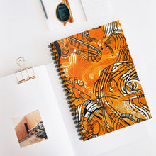 Load image into Gallery viewer, Maasai Magic | Spiral Notebook - Ruled Line | African Wax Print |
