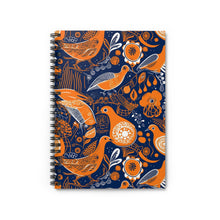 Load image into Gallery viewer, Spiral Notebook - Ruled Line | African Wax Print |
