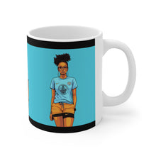 Load image into Gallery viewer, Soccer Love Collection | Girl on Fire Ceramic Mug 11oz | Manchester City | Citizen |
