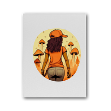 Load image into Gallery viewer, Mushroom Magic | Black Girl Wonder Lust | | Premium Stretched Canvas |
