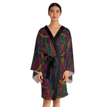 Load image into Gallery viewer, Tuareg Tempest |  Long Sleeve Robe | African  Wax Print |
