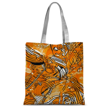 Load image into Gallery viewer, Maasai Magic| African Wax Print | Classic Print Tote Bag
