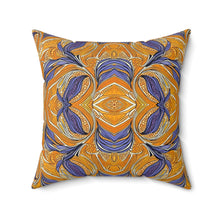 Load image into Gallery viewer, Semi | Spun Polyester Square Pillow | African Wax Print |
