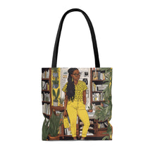 Load image into Gallery viewer, Black Girls Read Collection | Janell | Tote Bag | Bold and Beautiful | African Wax Print
