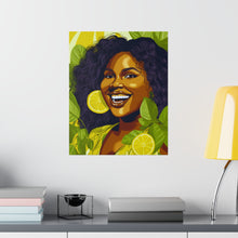 Load image into Gallery viewer, Lemons and Leaves| Premium Matte Vertical Posters
