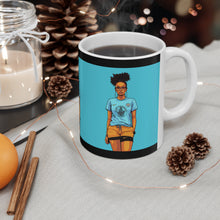 Load image into Gallery viewer, Soccer Love Collection | Girl on Fire Ceramic Mug 11oz | Manchester City | Citizen |
