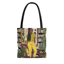 Load image into Gallery viewer, Black Girls Read Collection | Janell | Tote Bag | Bold and Beautiful | African Wax Print
