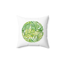 Load image into Gallery viewer, | Watercolor Palm|  Spun Square Pillow
