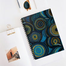 Load image into Gallery viewer, Spiral Notebook - Ruled Line | African Wax Print |
