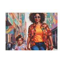 Load image into Gallery viewer, Black In Tech Collection | Mom and Me | Malia | Postcard Bundles (envelopes included) | Black Innovation |
