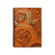 Load image into Gallery viewer, Maasai Magic | Spiral Notebook - Ruled Line | African Wax Print |
