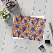 Load image into Gallery viewer, Aso Ebi Affair | Postcard Bundles (envelopes included) | African Wax Print | Orange and white|
