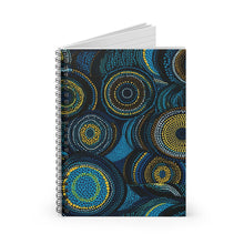 Load image into Gallery viewer, Spiral Notebook - Ruled Line | African Wax Print |
