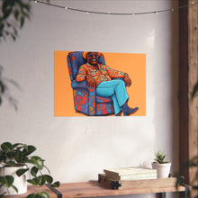 Load image into Gallery viewer, | Black &amp; Bold Collection | James Fine Art Posters | Black Man |
