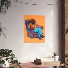 Load image into Gallery viewer, | Black &amp; Bold Collection | James Fine Art Posters | Black Man |
