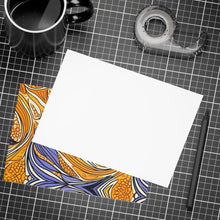 Load image into Gallery viewer, &quot;Semi : Postcard Bundles |Vibrant |African Wax Patterns | Customizable Postcards | Agbada-Inspired Gift | Black-Owned |envelopes included|
