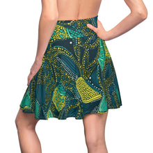 Load image into Gallery viewer, Zanzibar Zest | African Wax Print | African-Inspired Women&#39;s Skirt | Soft and Breathable Versatile Fit |
