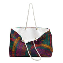 Load image into Gallery viewer, Mombo Waves | Weekender Bag | African Wax Print
