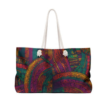 Load image into Gallery viewer, Mombo Waves | Weekender Bag | African Wax Print
