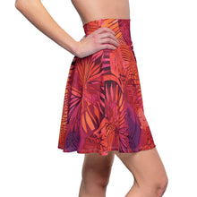 Load image into Gallery viewer, Serengeti Sunset | Women&#39;s Skater Skirt | African Wax Print | Pink, Orange, &amp; Purple |
